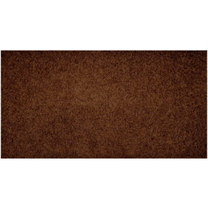 Vopi koberce Kusový koberec Color Shaggy tmavo hnedý - 50x80 cm