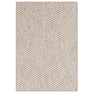 Vopi koberce Kusový koberec Nature svetle béžový - 50x80