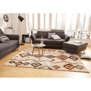 Mint Rugs - Hanse Home koberce Kusový koberec Nomadic 102693 Geometric Creme - - 80x150 -