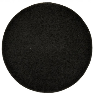 Vopi koberce Kusový guľatý koberec Color Shaggy antra - 57x57 kruh