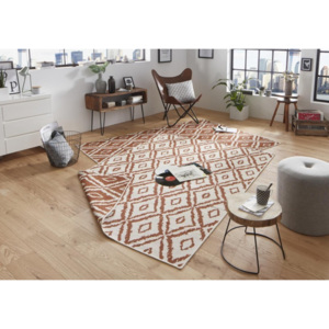 Bougari - Hanse Home koberce Kusový koberec Twin-Wendeteppiche 103135 terra creme - 80x150 cm