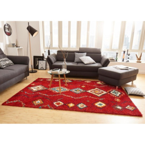 Mint Rugs - Hanse Home koberce Kusový koberec Nomadic 102692 Geometric Rot - - 80x150 -