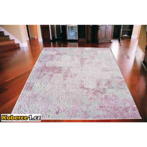 Luxusný kusový koberec akryl Pesona ružový, Velikosti 120x180cm