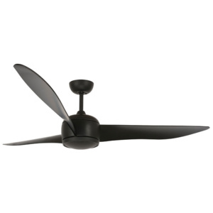 LUCCI AIR NORDIC 212910 56“ matná čierna Reverzný stropný ventilátor