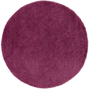 Tmavofialový okrúhly koberec Universal Norge, ⌀ 80 cm