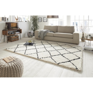 Mint Rugs - Hanse Home koberce Kusový koberec Allure 102753 creme schwarz - - 80x150 -
