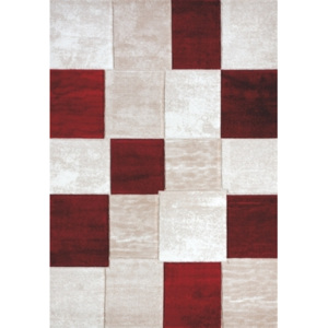 Spoltex koberce Liberec Kusový koberec Topaz red 1166 - 80x150 cm