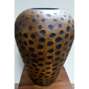 Váza JIN - hnedá 31cm