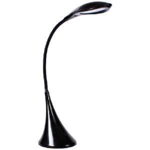 Ecolite KIRA LS1011-CR LED stolná lampa so stmievačom čierna