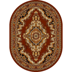 Sofiteks koberce Kusový koberec TEHERAN-T 102/brown ovál - 100x150