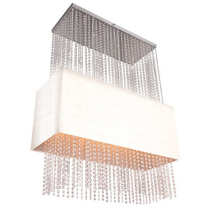 AZZARDO Glamour pendant WH 101163 SP5 WH (Moderné a elegantné svietidlo AZzardo Glamour White.)