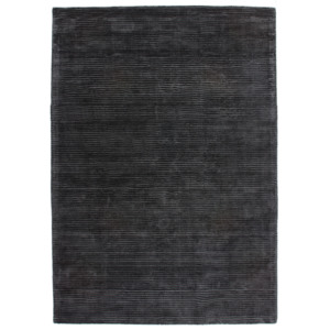 Obsession koberce ručne tkaný kusový koberec BELUGA 520 ANTHRACITE-NATURLINE - - 80x150 -