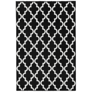Obsession koberce Kusový koberec Black and White 391 Black - - 80x150 -