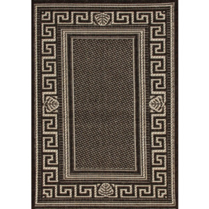 Kusový koberec Midol tmavo hnedý, Velikosti 50x80cm