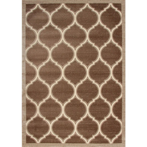 Kusový koberec Mirabelo hnedý, Velikosti 80x150cm
