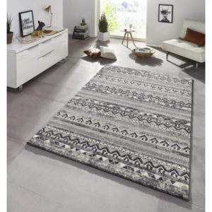 SCHÖNGEIST & PETERSEN - Hanse Home koberce Kusový koberec Diamond 102810 Grau - - 133x195 -