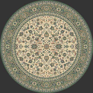 Lano luxusný orientálny koberce Kusový koberec Kasbah 13720-416 kruh - - Ø 170 -