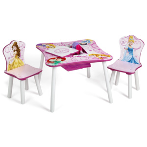 Delta Detský stôl s stoličkami Princezné