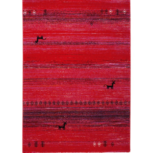 Obsession koberce Kusový koberec Gabbeh 412 ruby - - 80x150 -