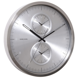 Nástenné hodiny s časovými pásmami Karlsson 5508SI