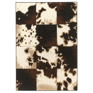 Hanse Home Collection koberce Kusový koberec Prime Pile 101580 Kuh Patchwork Optik - - 60x110 -