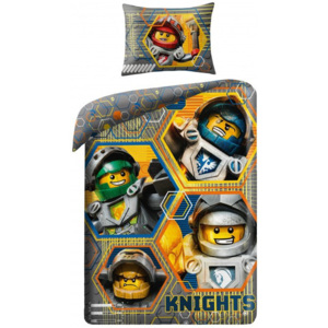 Halantex Detské obliečky Lego Nexo Knight 140x200 / 70x90