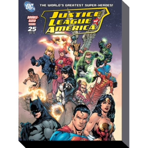 Obraz na plátne Justice League - Heroes, (60 x 80 cm)
