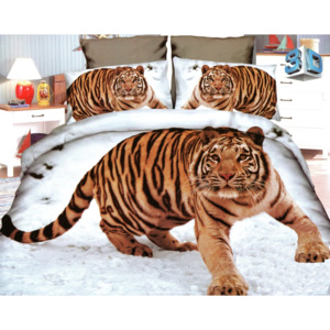 3D obliečky z mikrovlákna tiger