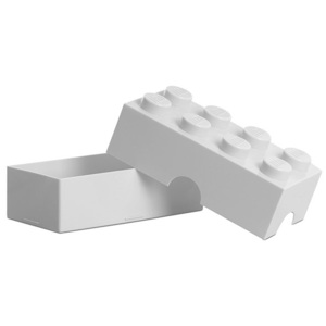 LEGO® Storage Box na desiatu - biely
