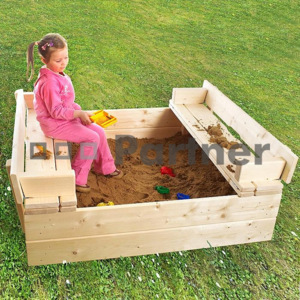 Záhradné pieskovisko s lavičkou. Akcia -40%. Vlastná spoľahlivá doprava až k Vám domov