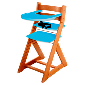 Hajdalánek Rastúca stolička ELA - s veľkým pultíkom (čerešňa, modrá) ELATRESENMODRA