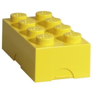 LEGO® Storage Desiatový Lego box žltý