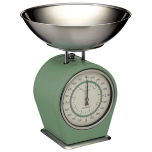 Mechanická kuchynská váha Sage green - 4 kg