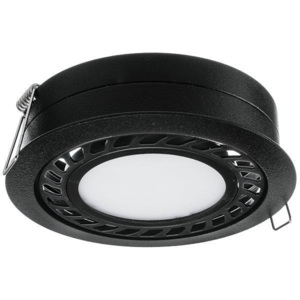 CREELAMP Podhľadové bodové svietidlo OVAL-IN AR111 čierne