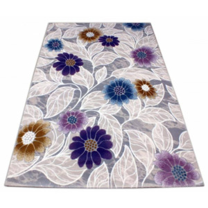 Luxusný kusový koberec akryl Domna krémový 80x150, Velikosti 80x150cm