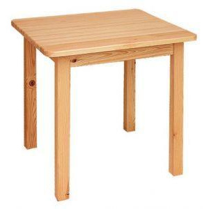 Stôl z masívu 251 - rozmery 76 x 75 x 75 cm