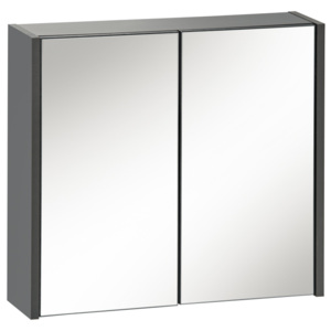 ArtCom Kúpeľňová zostava IBIZA | grafit Ibiza: zrkadlová skrinka 840 - 55 x 60 x 16 cm