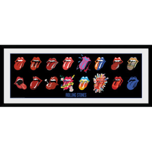 Rámovaný Obraz - The Rolling Stones - Tongues (Bravado)