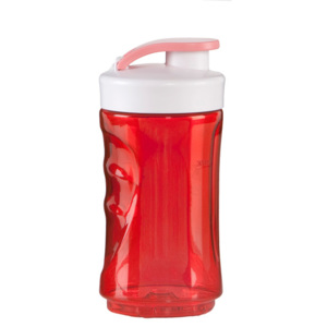 DOMO Malá fľaša smoothie mixéra - červená DO434BL-BK