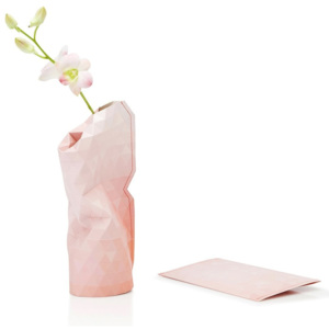 TINY MIRACLES Malý papierový obal na vázu Pink Tones