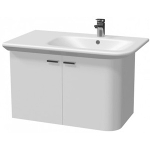 INTEDOOR tendenza rohová skrinka s umývadlom pravá 89x57 cm biela TD 89 P 01