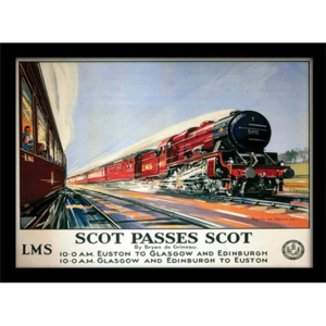 Rámovaný Obraz - Scot Passes Scot