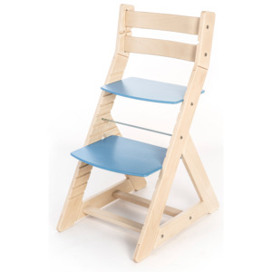Hajdalánek Rastúca stolička ALMA - standard (breza, modrá) ALMABRIZAMODRA