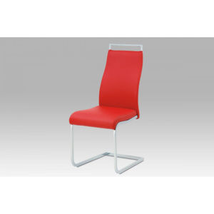 Jedálenská stolička HC-649 RED Autronic