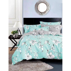 Obojstranné posteľné prádlo so vzorom kvetov SKLADOM (POSLEDNÝ KUS!)