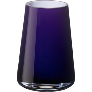 Villeroy & Boch Numa sklenená váza dark lilac, 20 cm