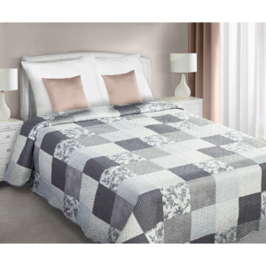 Kvalitný prešívaný patchwork prehoz na manželskú posteľ