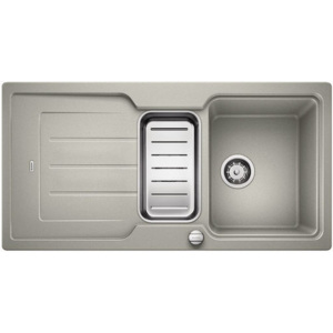 BLANCO CLASSIC Neo 6 S drez SILGRANIT, perlovo sivá 520956