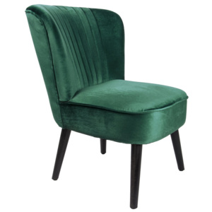Stolička Luxurious Velvet – tmavo zelená