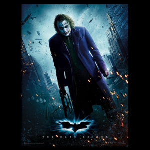 Rámovaný Obraz - Batman: Temný rytier - Joker Gun